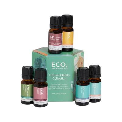 ECO. Modern Essentials Essential Oil Diffuser Blends Collection 10ml x 6 Pack